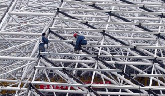 為什么鋼網(wǎng)架結構在建筑行業(yè)特別流行