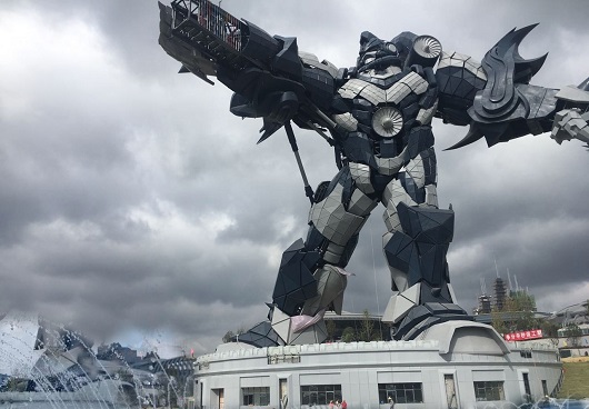 機(jī)器人？鋼結(jié)構(gòu)能做廠房外還有這種操作？